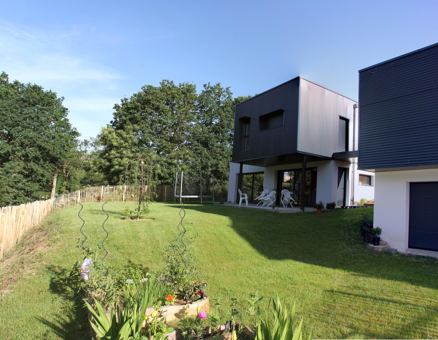 Maison individuelle - Réalisation de l'architecte SAAC sur Rennes et sur le département d'Ille et Vilaine
