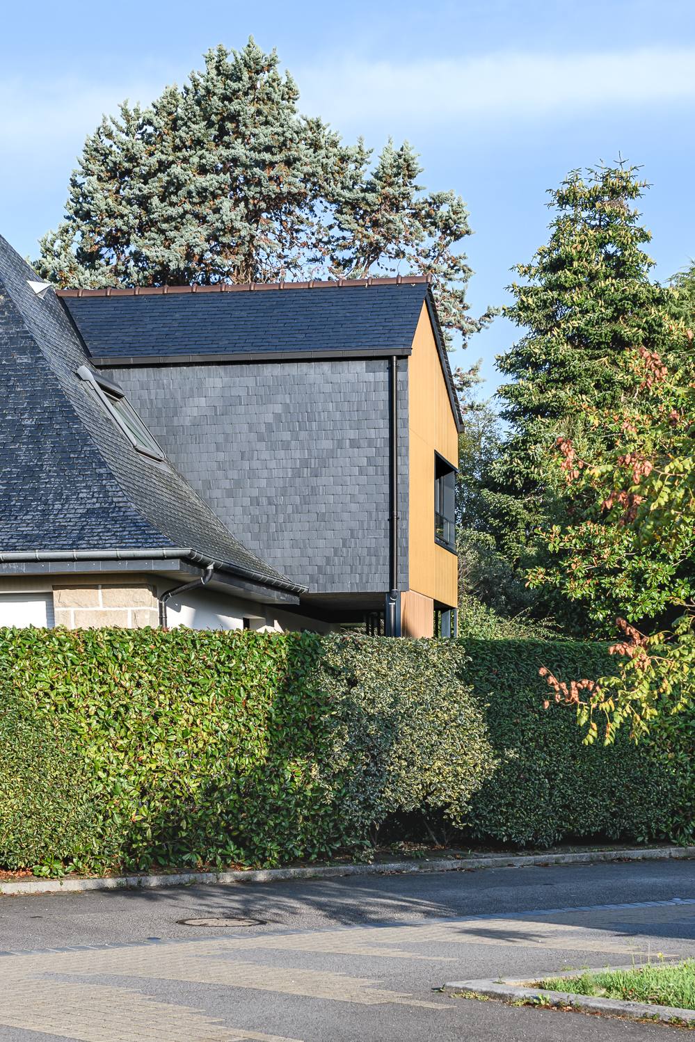 Extension en étage d´une maison individuelle