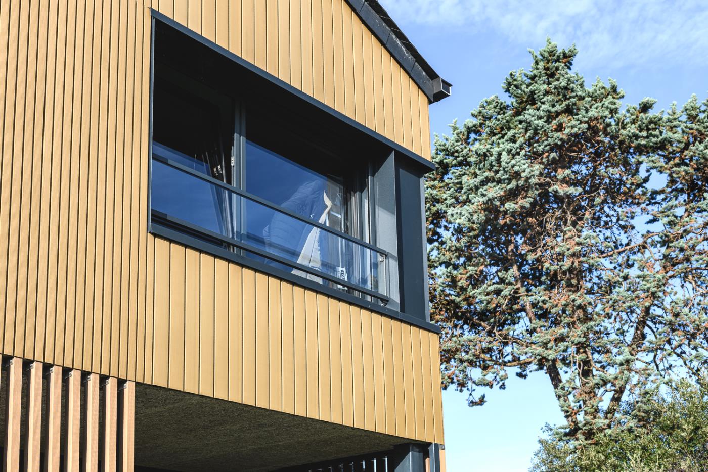 Extension en étage d´une maison individuelle