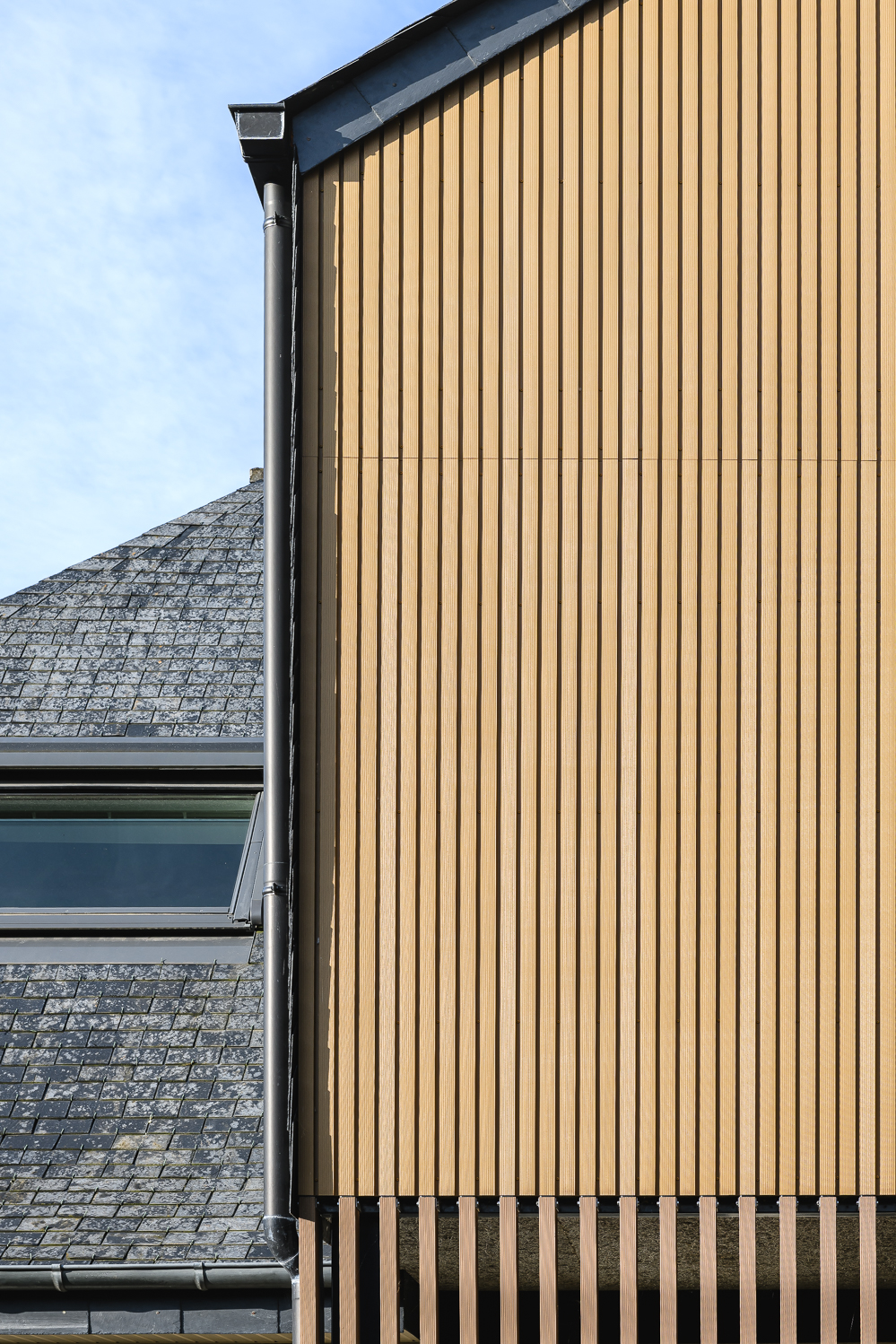 Extension en étage d´une maison individuelle