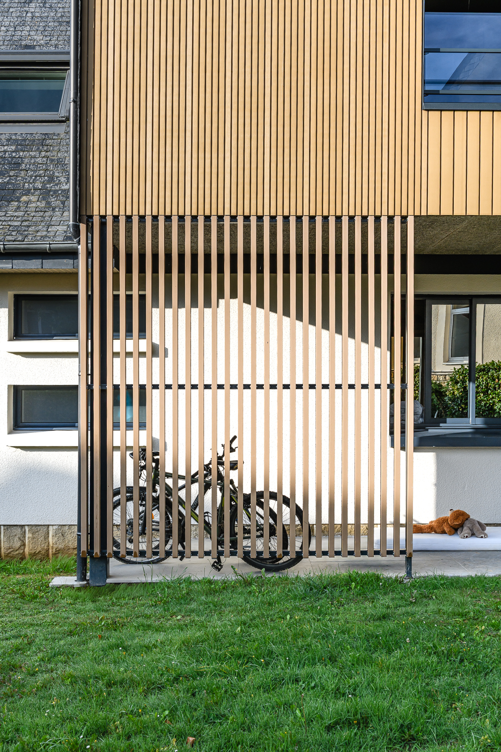 Extension en étage d´une maison individuelle