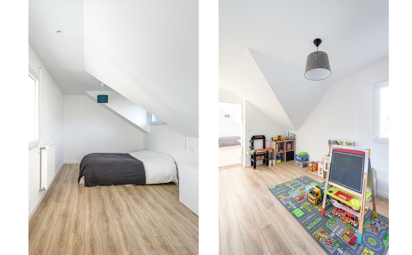 Extension d´une petite maison individuelle